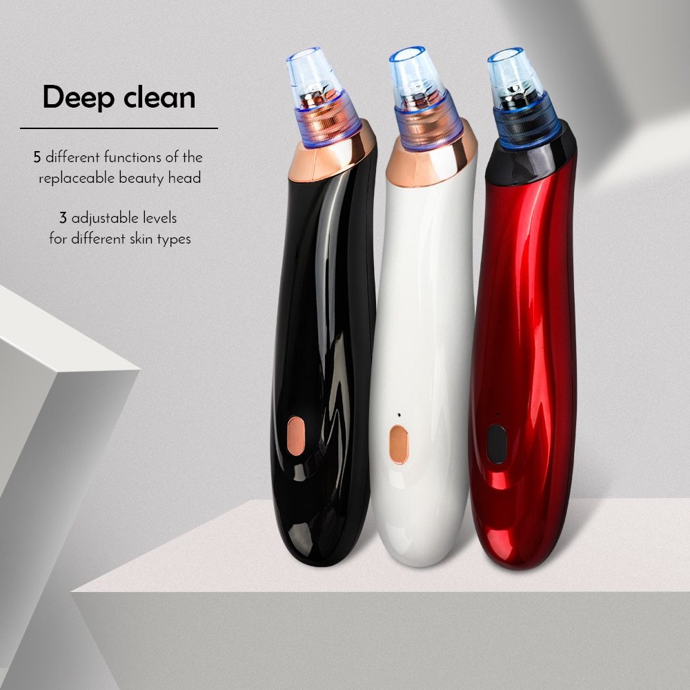 Electric Blackhead Remover & Deep Pore Vacuum Cleaner