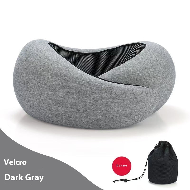 Premium U-shape Soft Memory Foam Travel Neck Pillow