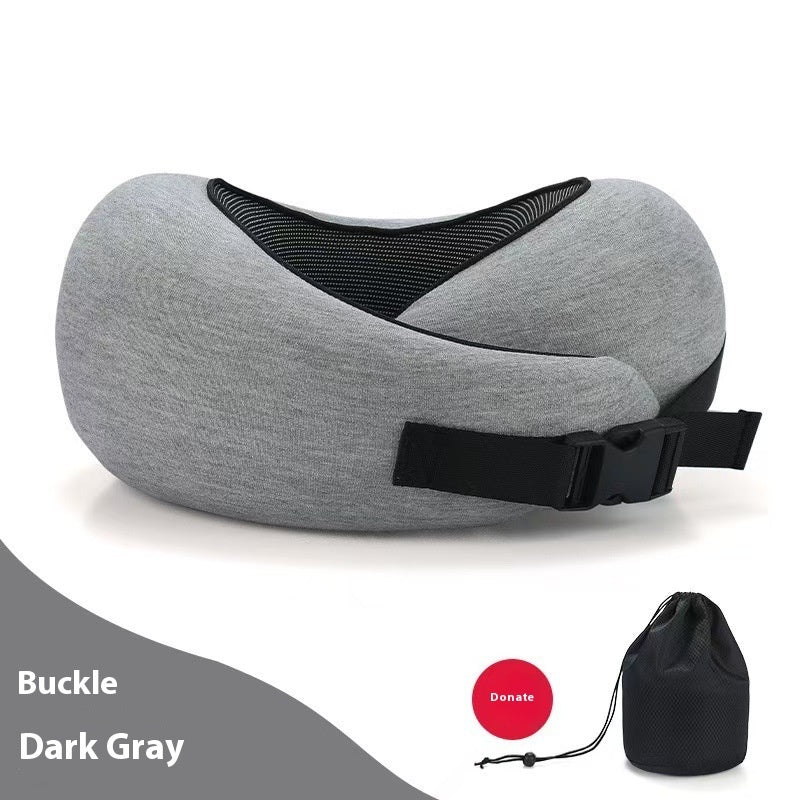 Premium U-shape Soft Memory Foam Travel Neck Pillow