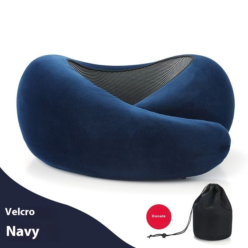 Premium U-shape Soft Memory Foam Travel Neck Pillow