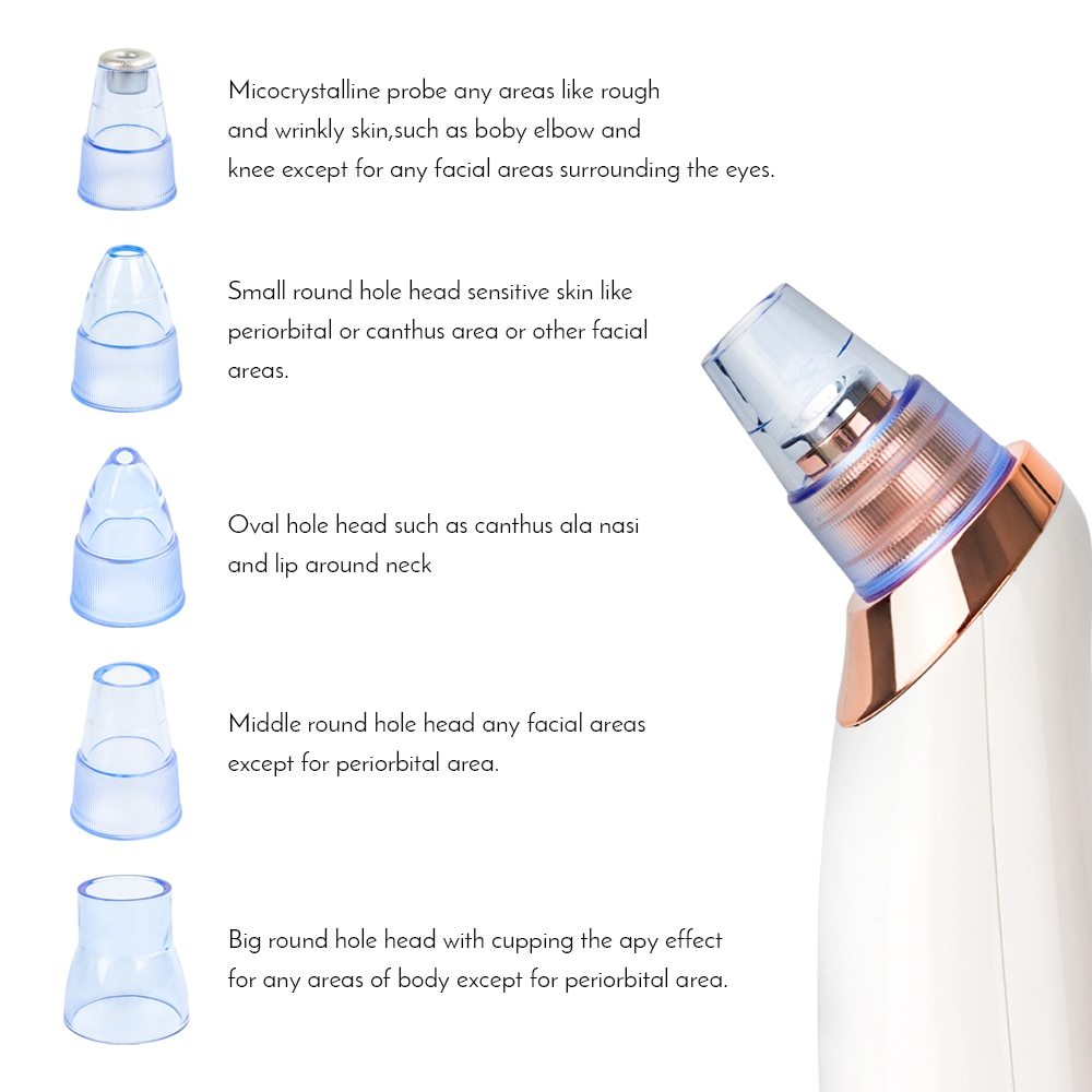Electric Blackhead Remover & Deep Pore Vacuum Cleaner