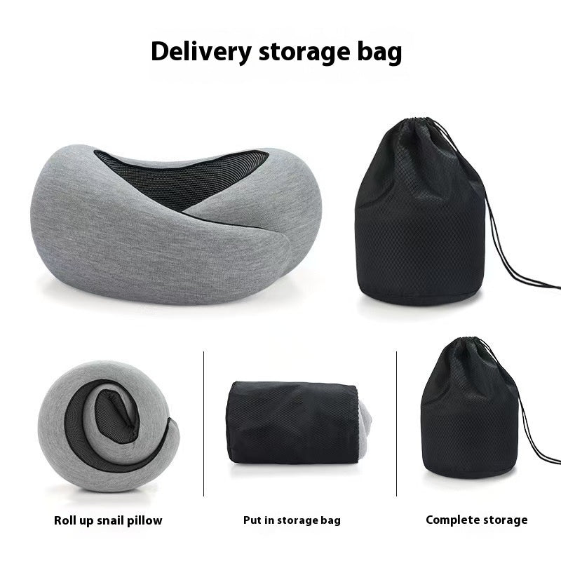 Premium U-shape Soft Memory Foam Travel Neck Pillow