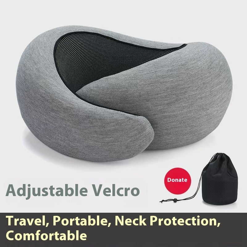 Premium U-shape Soft Memory Foam Travel Neck Pillow