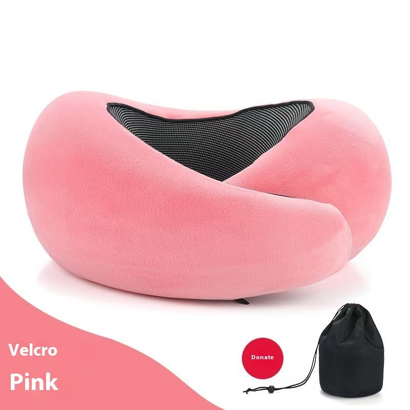 Premium U-shape Soft Memory Foam Travel Neck Pillow